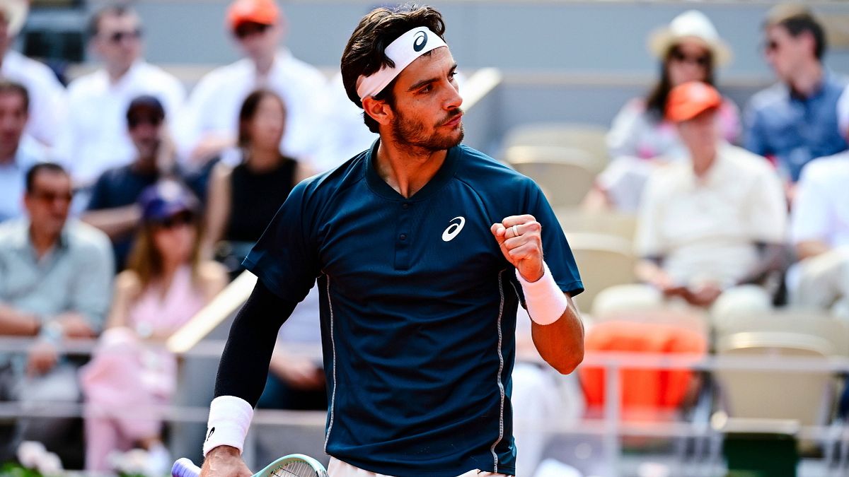 Lorenzo Musetti al Roland Garros