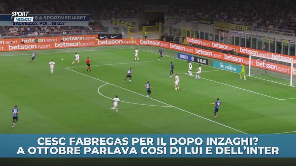 Fabregas all'Inter? Lui parlava così di Inzaghi