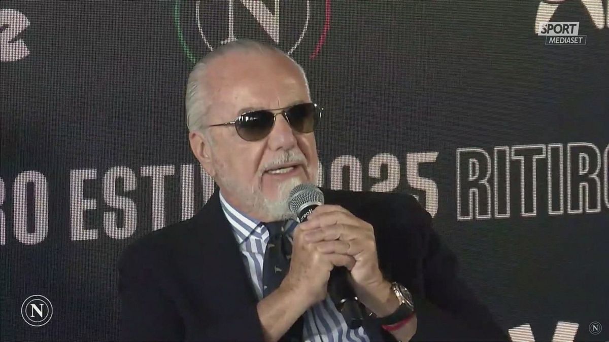 DICH DE LAURENTIIS SU MERCATO NAPOLI 4/6 DICH