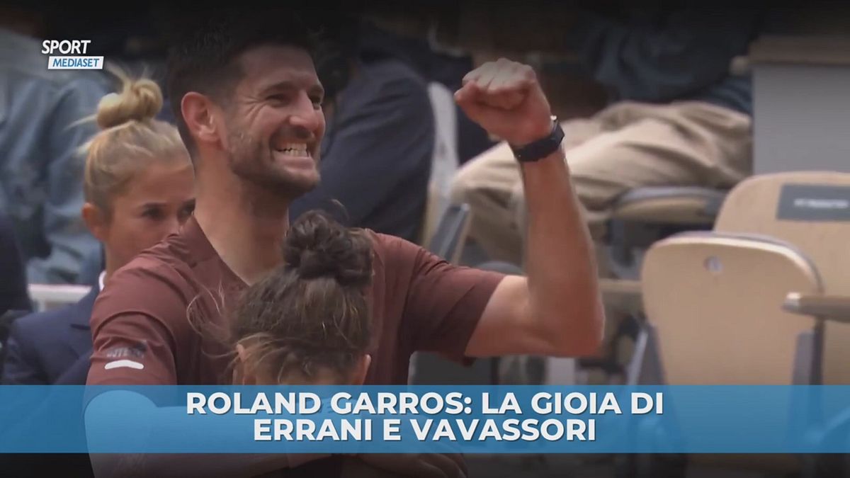 Roland Garros: la gioia di Errani e Vavassori