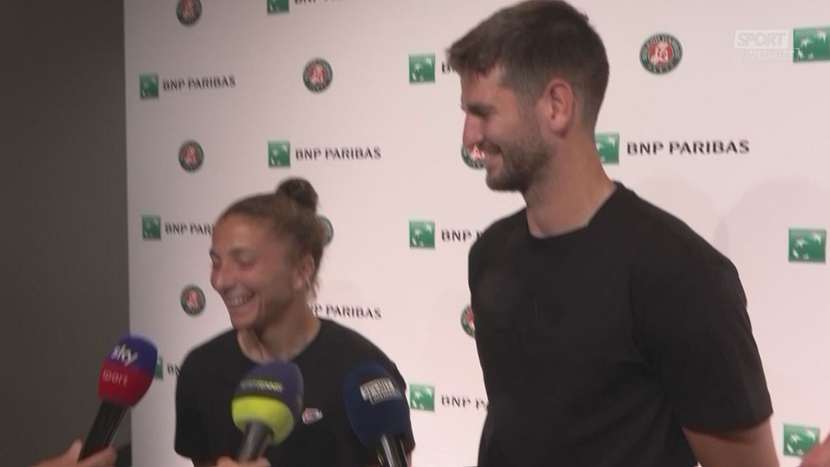 INT. ERRANI E VAVASSORI VINCITORI DOPPIO MISTO A PARIGI DICH