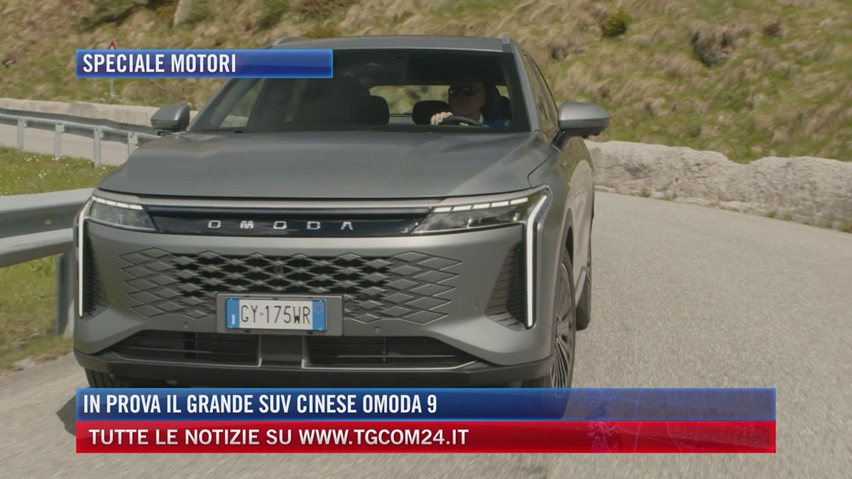 In prova il grande suv cinese Omoda 9