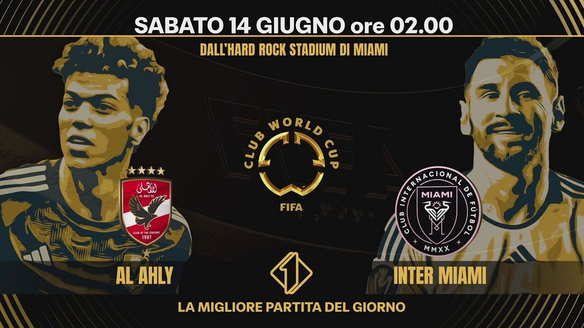 Al Ahly-Inter Miami: sabato 14 giugno alle 02.00