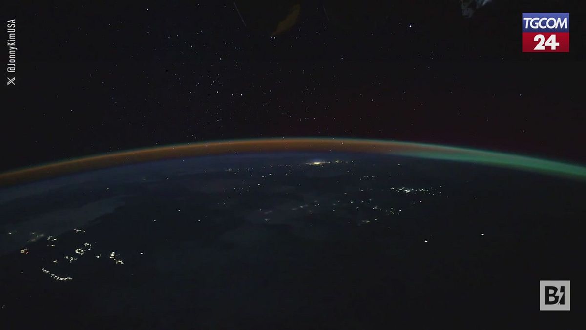 L'aurora vista dallo spazio: l'incredibile video di un astronauta della Nasa