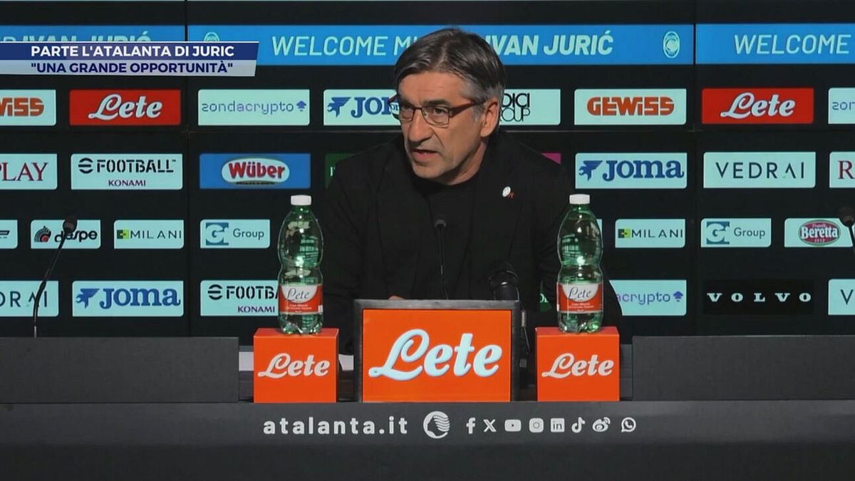 Parte l'Atalanta di Juric