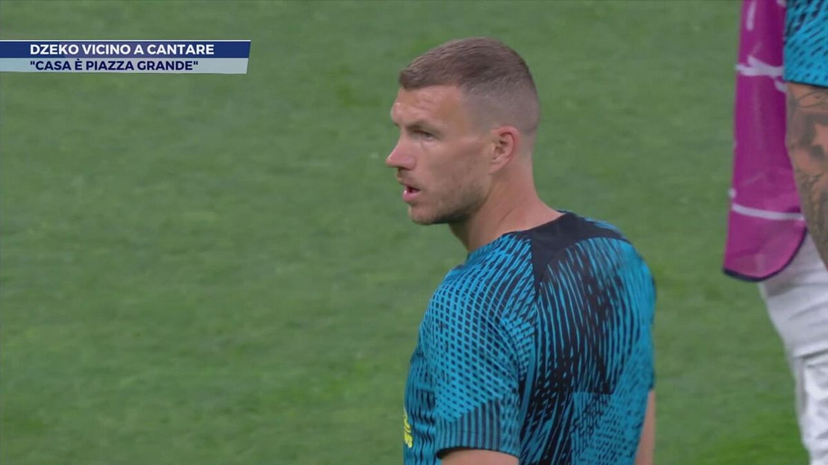 Dzeko vicino a cantare