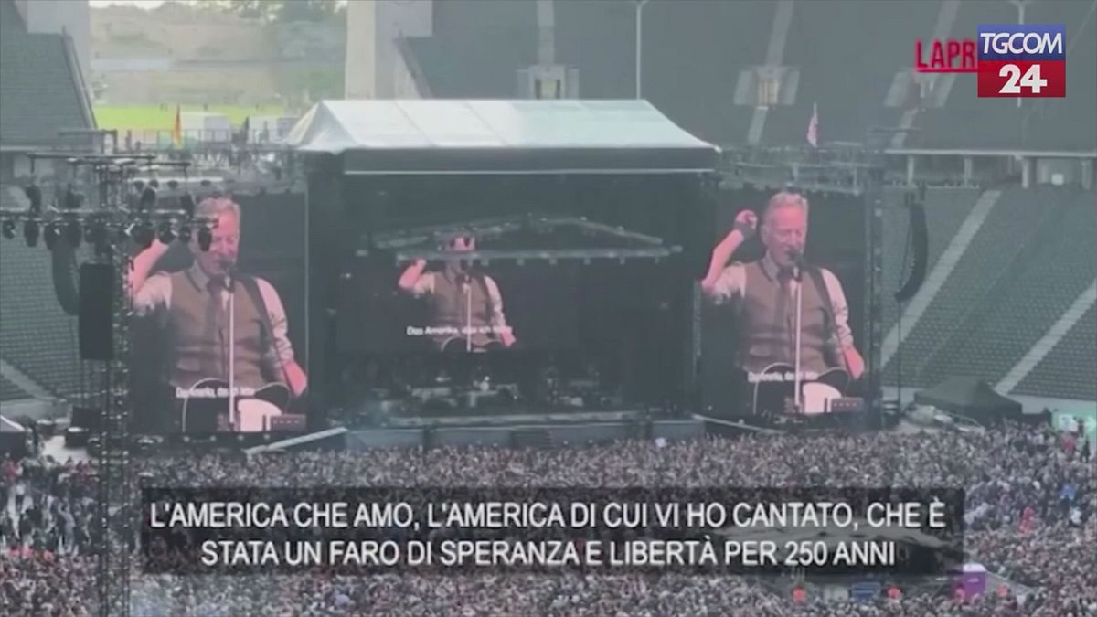 Bruce Springsteen: "America nelle mani di corrotti e traditori"