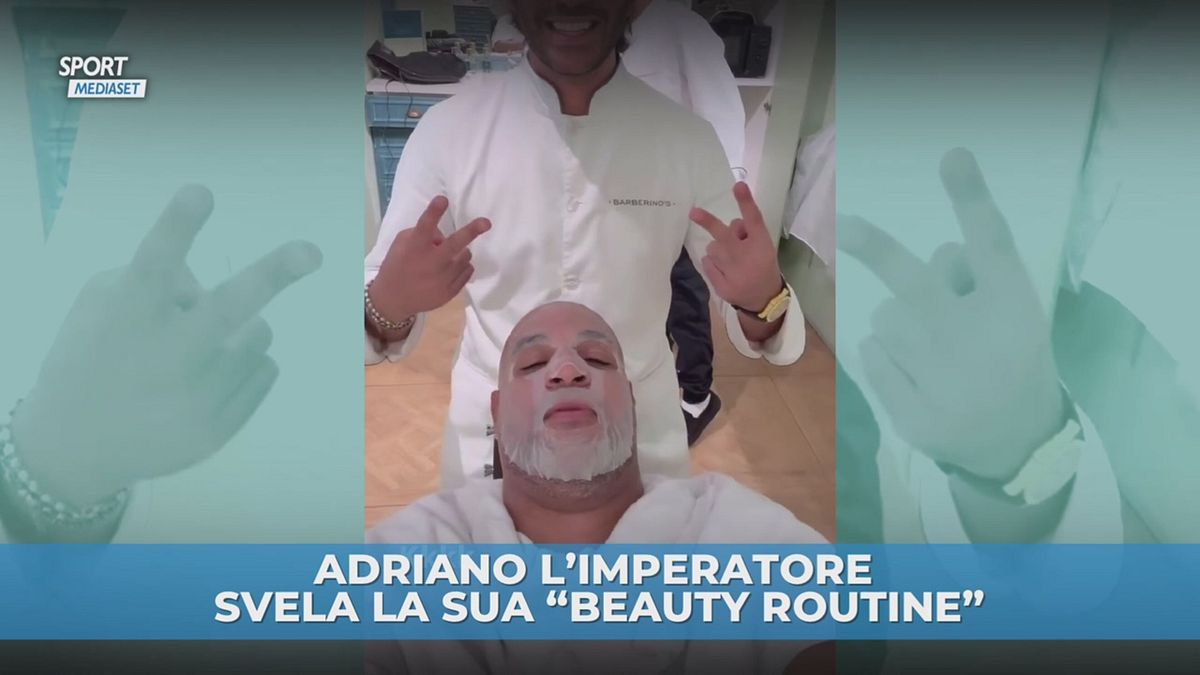 Adriano l'Imperatore svela la sua "beauty routine"