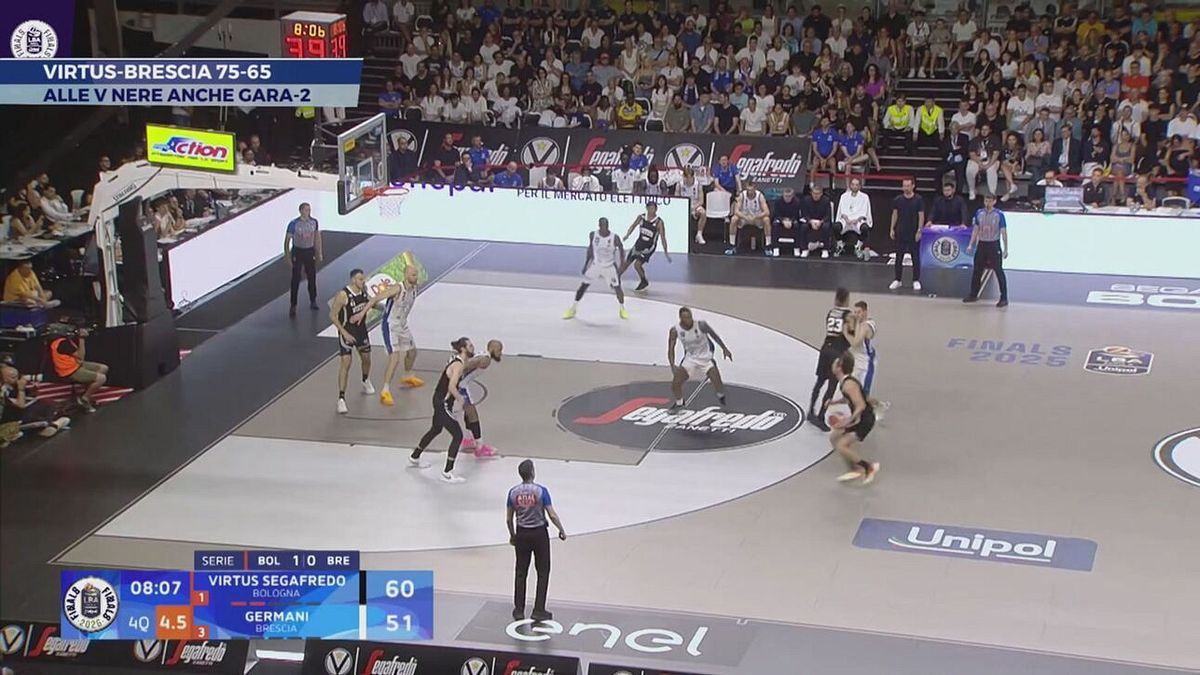 Virtus-Brescia 75-65