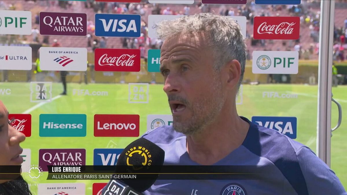 Enrique: "Stiamo crescendo, sono felice"
