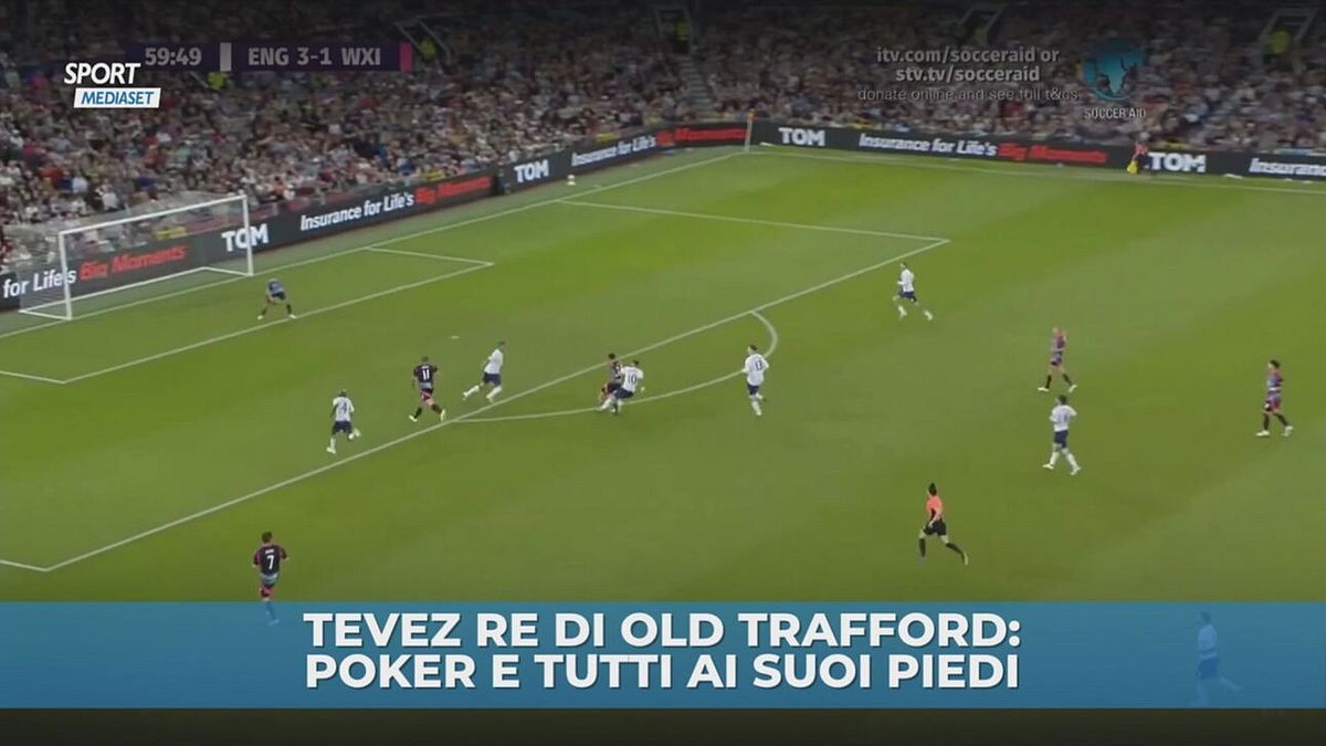 Tevez Re di Old Trafford