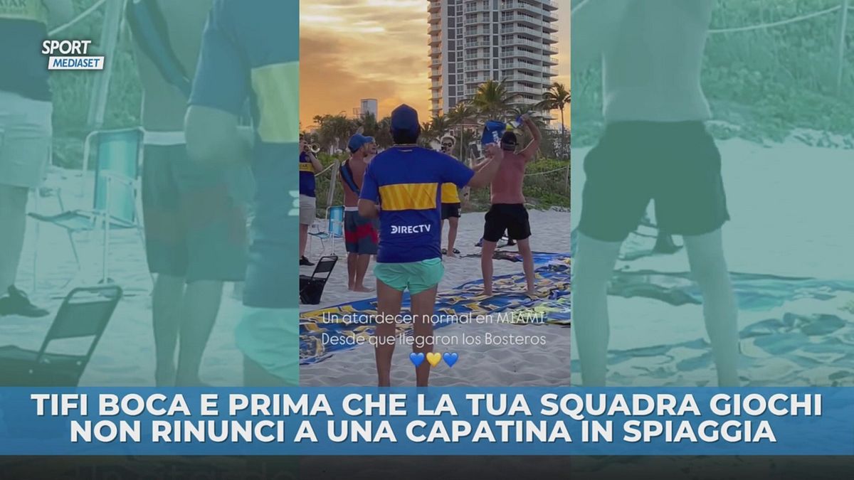 Tifi Boca jr e prima delle gare…