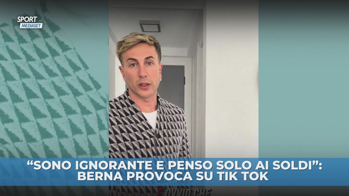 Berna provoca: "Penso solo ai soldi"