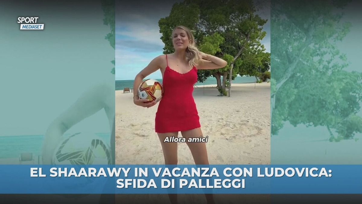 ElSha e Ludovica, sfida di palleggi