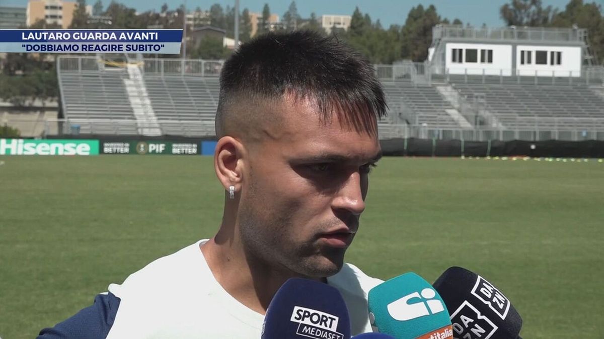 Lautaro guarda avanti