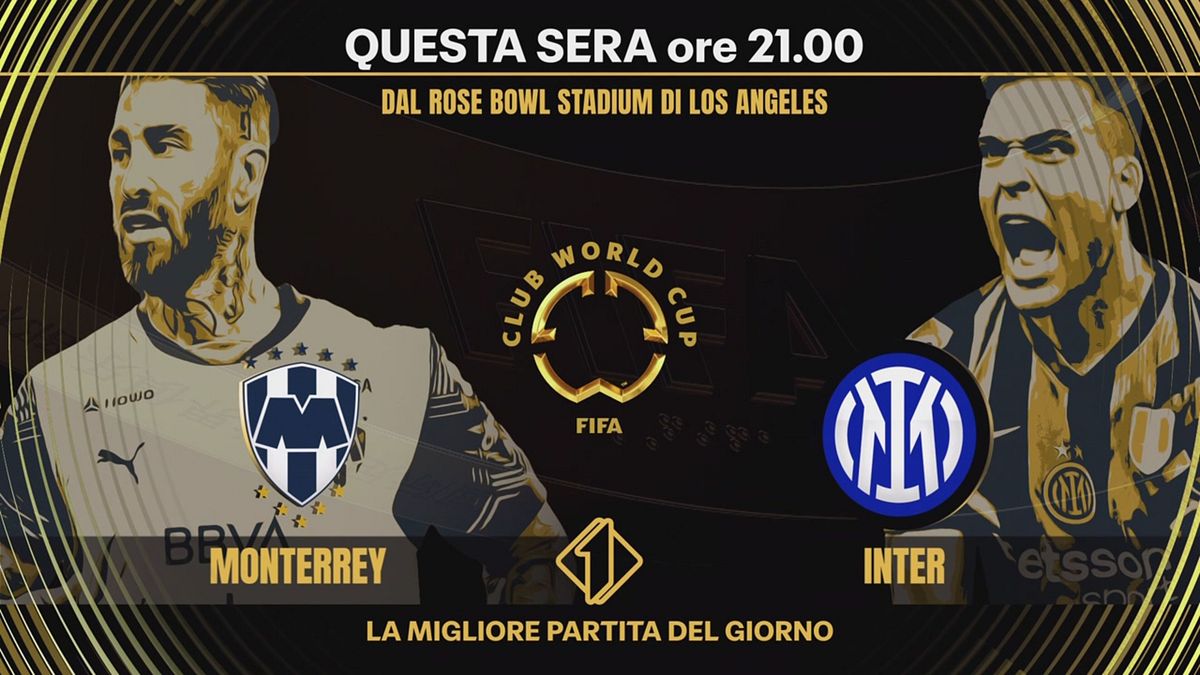 Monterrey-Inter: mercoledì 18 giugno alle 21.00