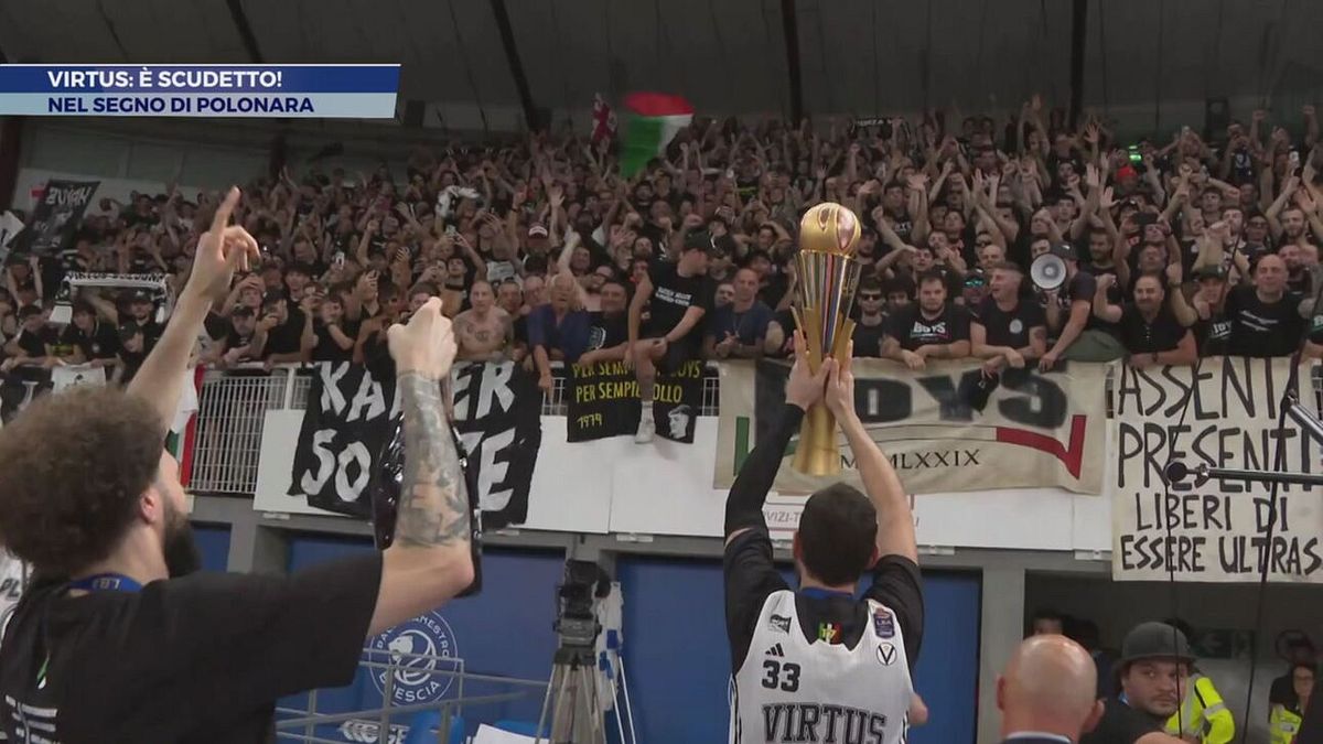 Virtus: è scudetto!