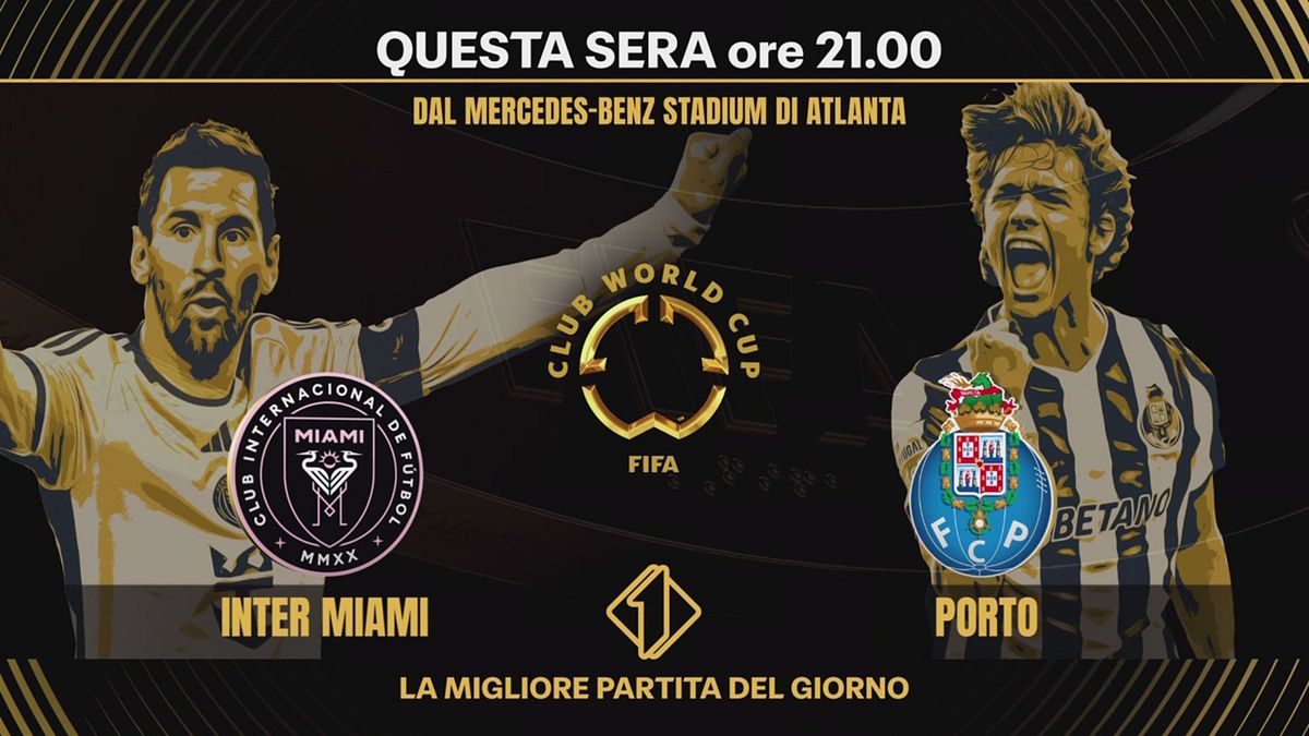 Inter Miami-Porto: giovedì 19 giugno alle 21.00