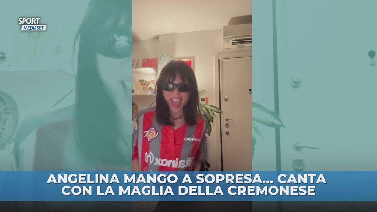 Angelina con la maglia… della Cremo