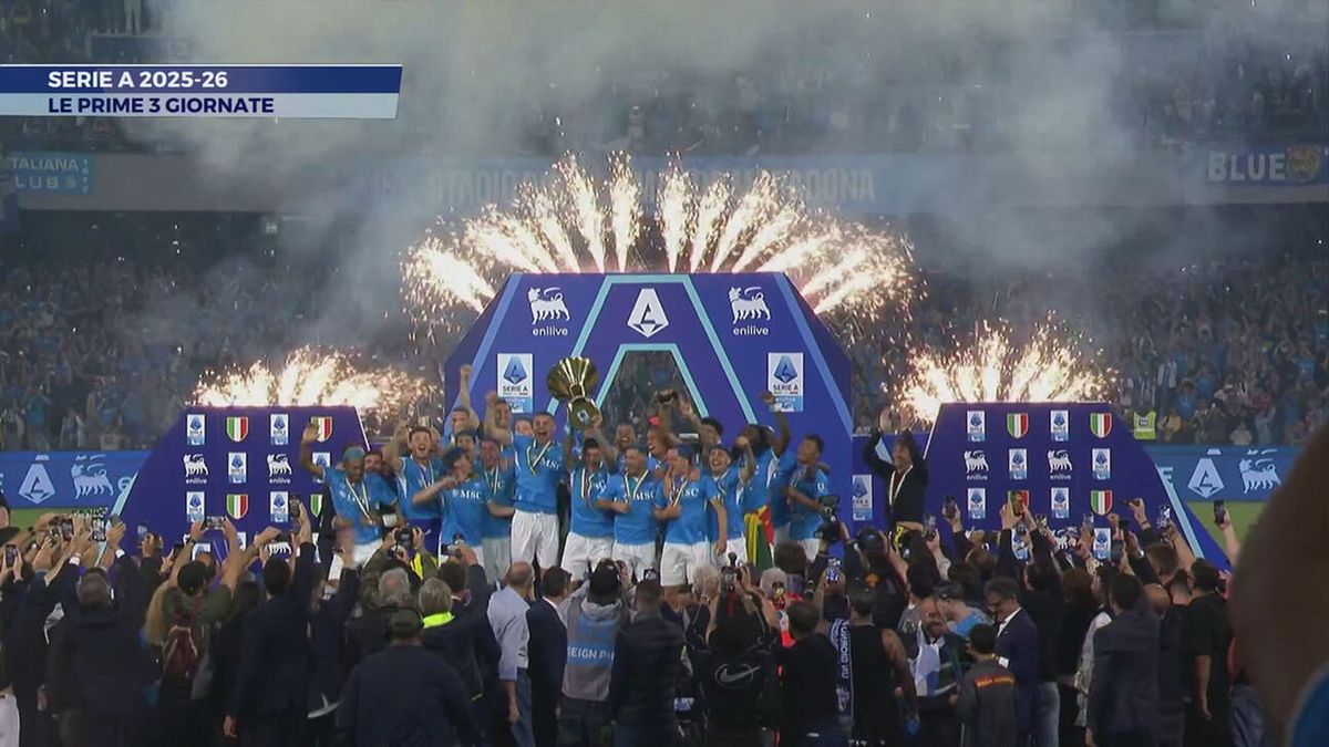 Serie A, anticipi e posticipi delle prime tre giornate