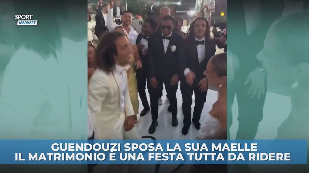 Guendouzi sposo, nozze tutte da ridere