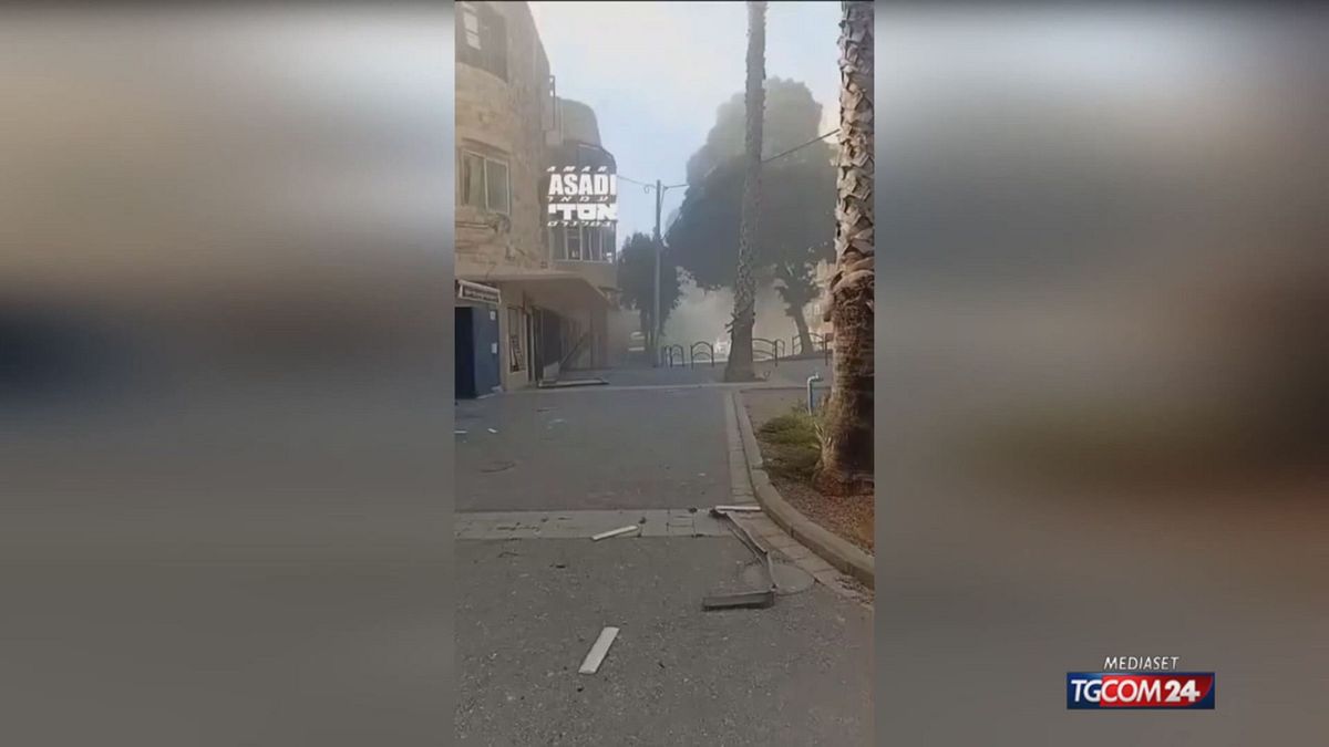 Un missile iraniano colpisce Haifa