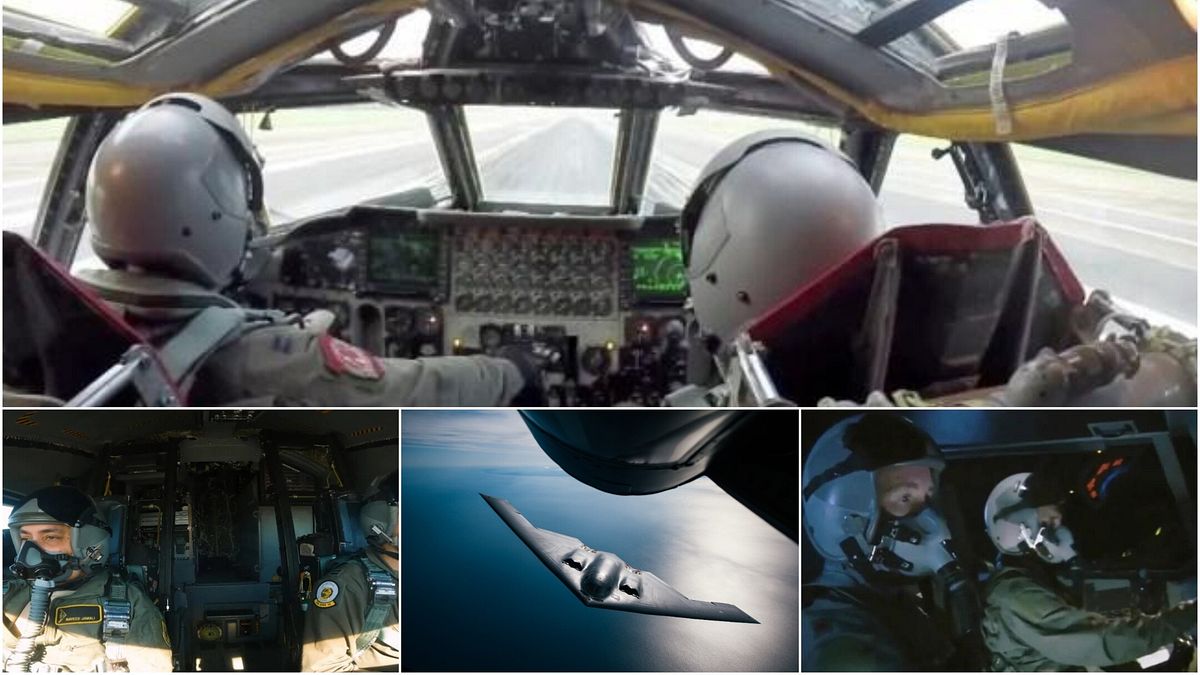 Piloti del B 2 in volo per 40 ore: ecco come affrontano odori e bisogni fisiologici