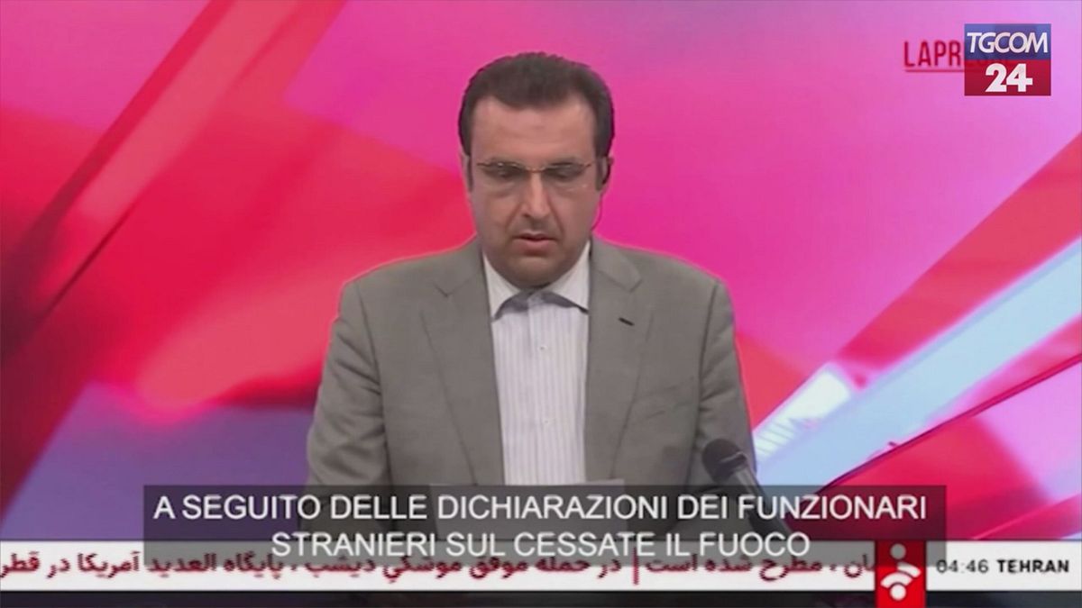 iran la tv di stato annuncia il cessate il fuoco di trump