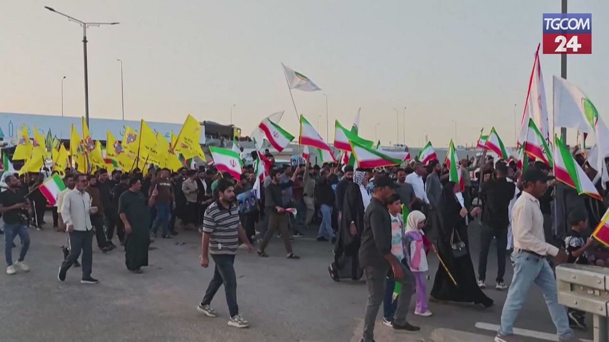 baghdad gli iracheni festeggiano il cessate il fuoco tra iran e israele