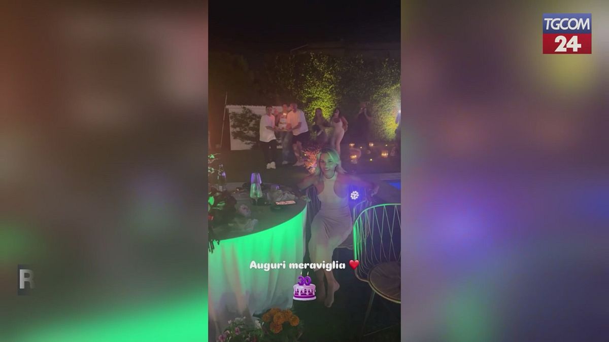 Roma, El Shaarawy brinda ai 30 anni di Ludovica Pagani