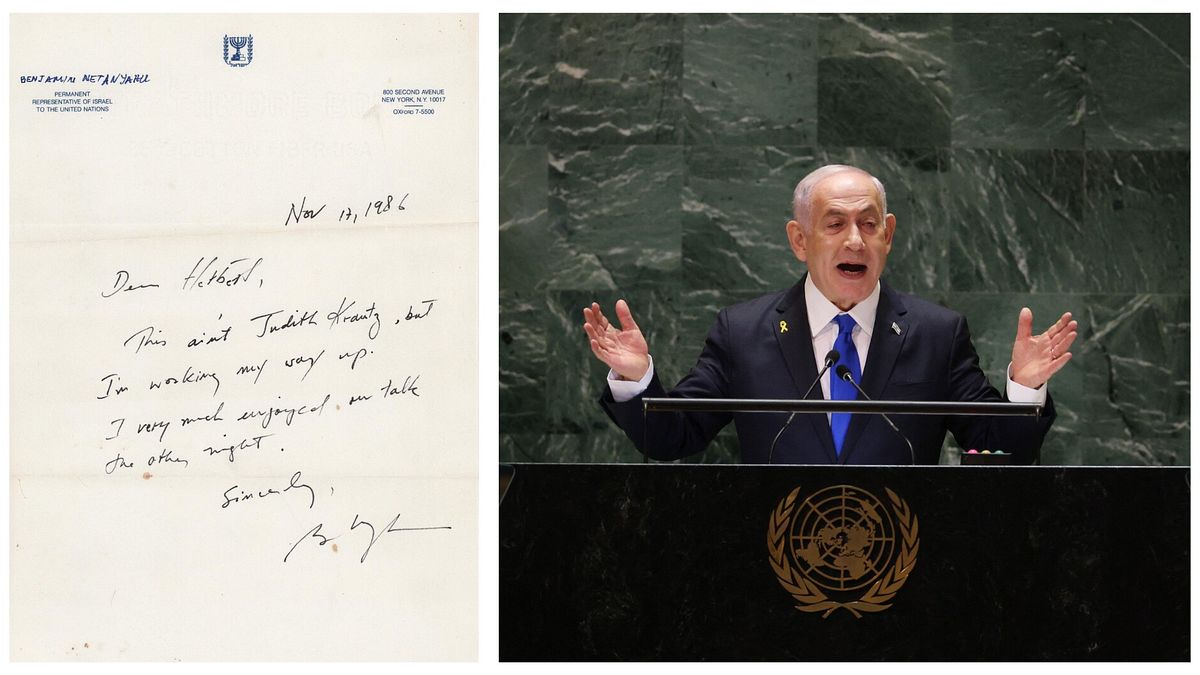 Il ritratto di Benjamin Netanyahu attraverso la sua scrittura