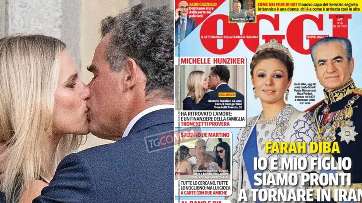 Michelle Hunziker Nino Tronchetti Provera'yı Seviyor: Bak What Kisses