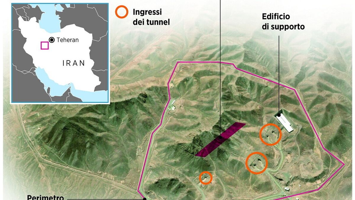 Iran, sul sito di Fordow sganciate dodici super bombe | Gli americani "annientano il programma nucleare" di Teheran