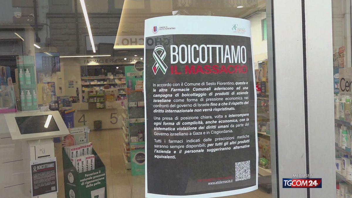 Sesto Fiorentino, le farmacie comunali boicottano Israele