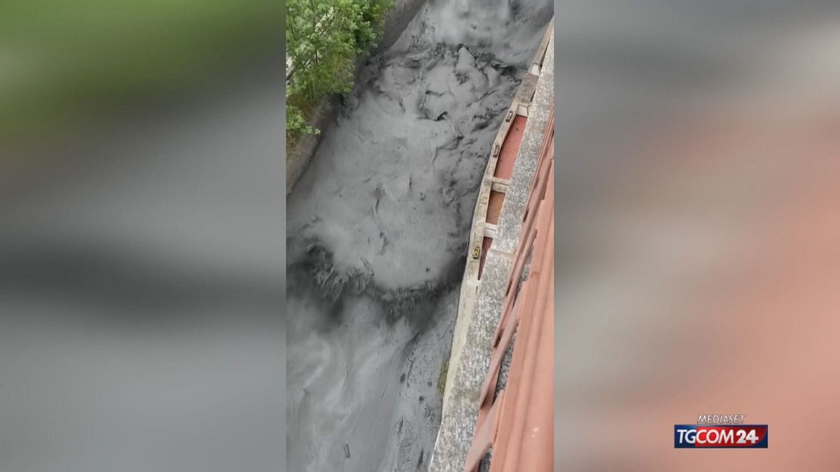A Bardonecchia il rio Frejus esonda | Il Video