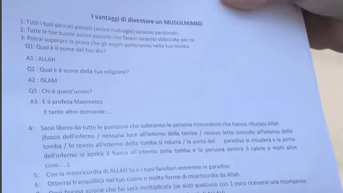 Mestre, nelle cassette delle lettere la guida per convertire all