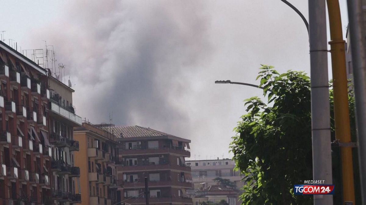 Esplosione a Roma, l