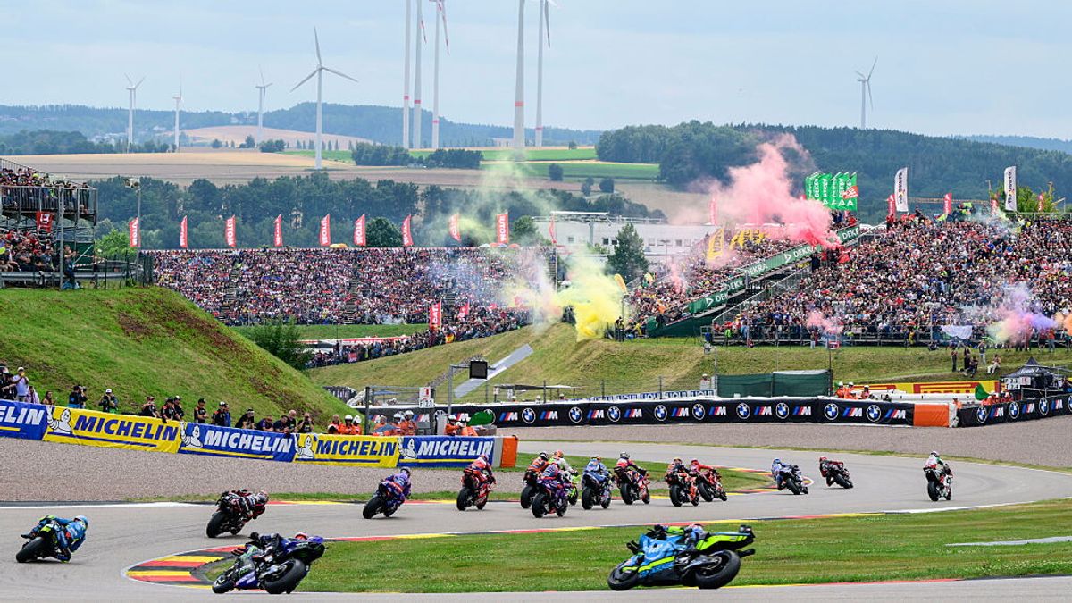 MotoGP Germania, le immagini della gara del Sachsenring