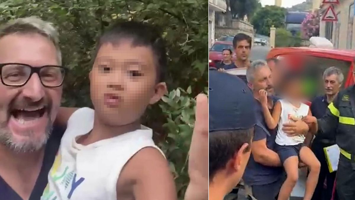 Allen ritrovato vivo tra i rovi, l