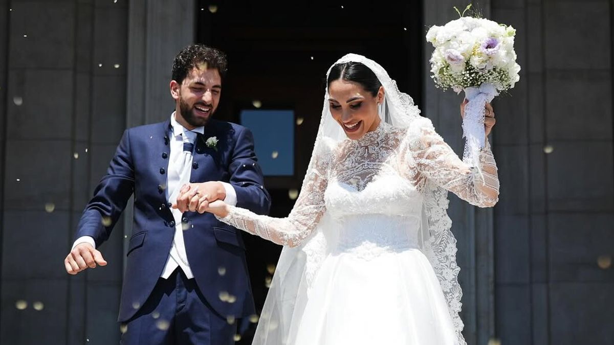 Gabriela ve Giuseppe evlendi