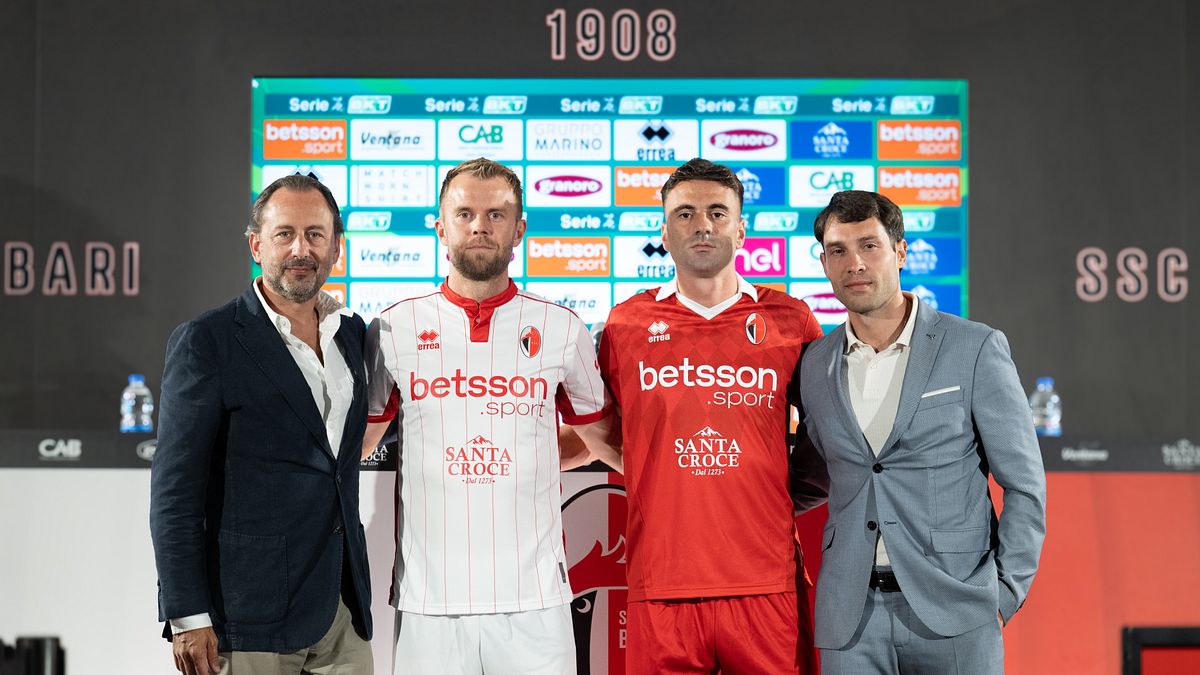 SSC Bari, Esplode l'Entusiasmo: Nuova Maglia con Sponsorizzazione Betsson Sport!