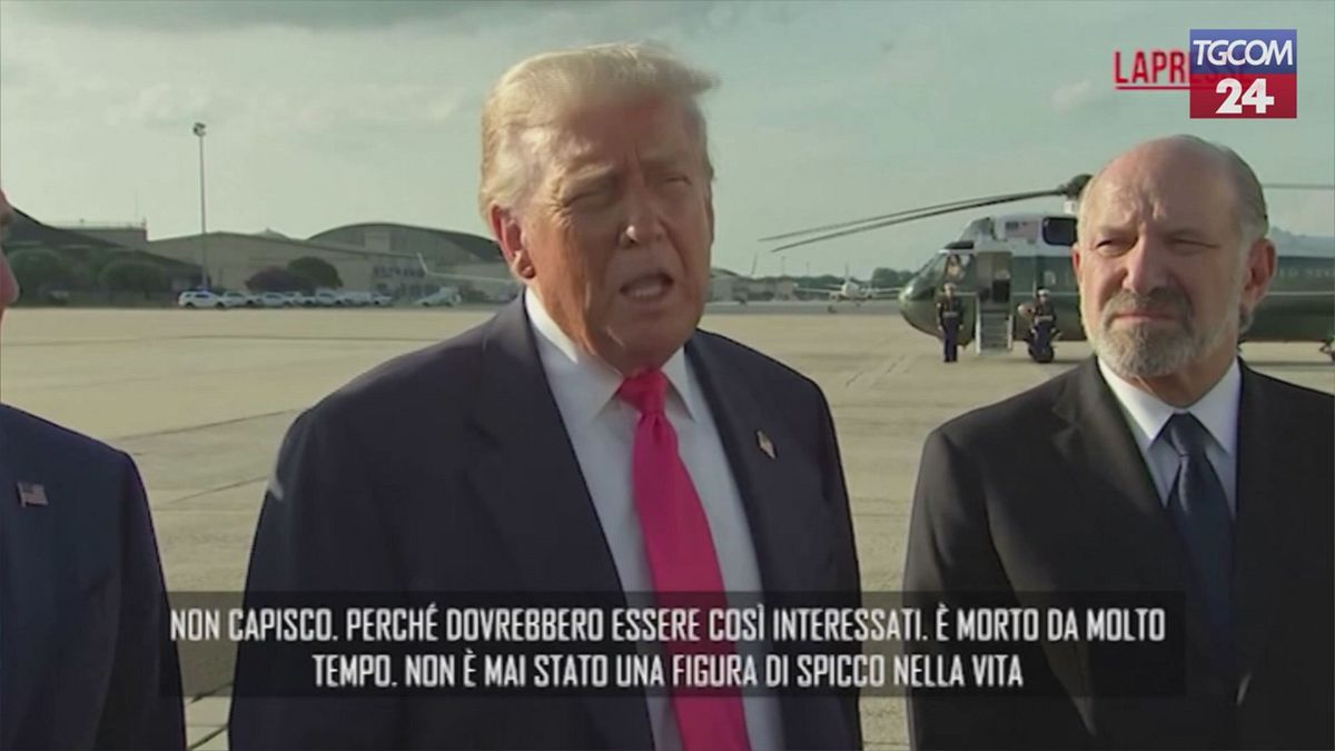 Trump sul caso Epstein: "Non capisco cosa ci sia di interessante"