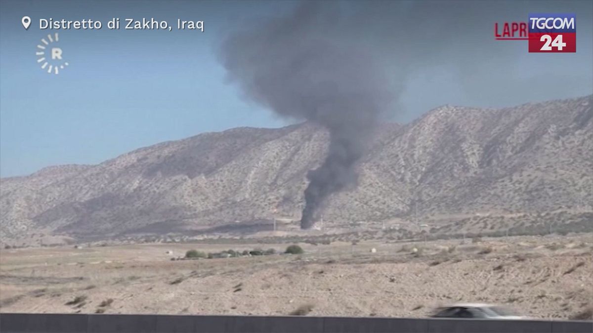Iraq, droni su un giacimento petrolifero: alta colonna di fumo