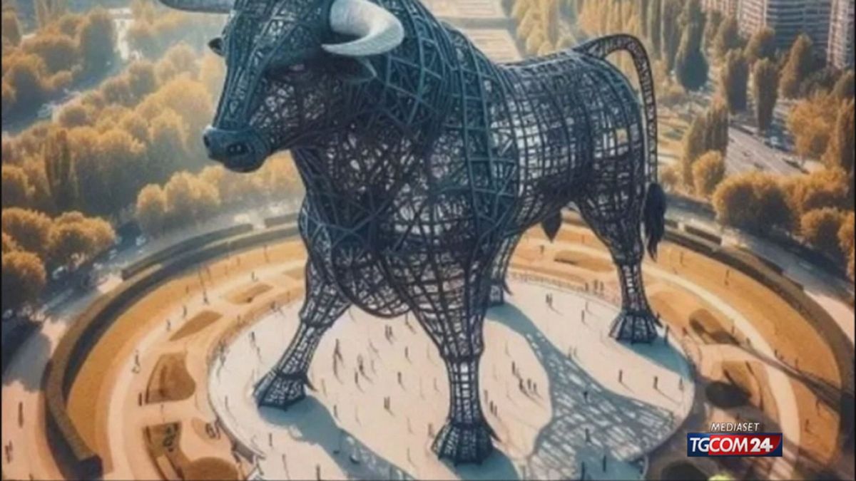 il toro di burgos un monumento di 300 metri che fa discutere