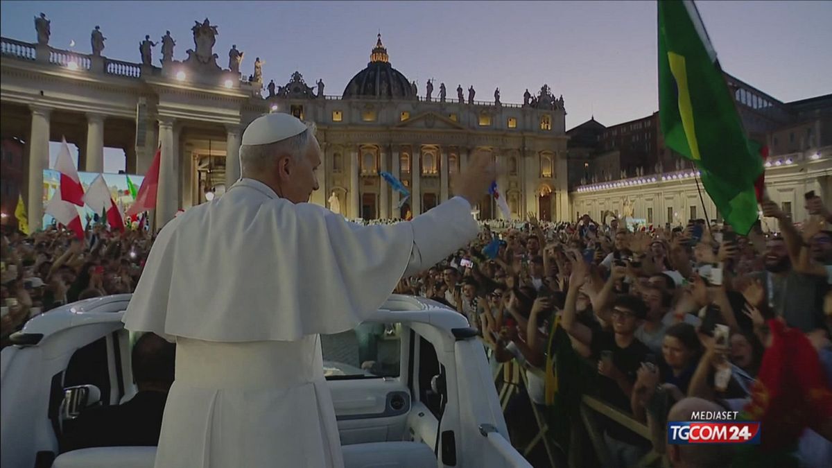 Giubileo dei giovani, Papa Leone: "Gridiamo per la pace nel mondo"
