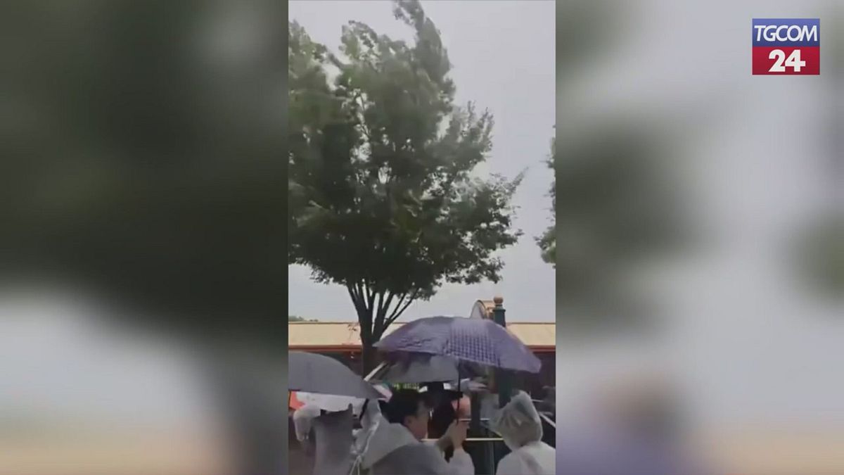 cina il ciclone co may si abbatte su shanghai oltre 280mila evacuati