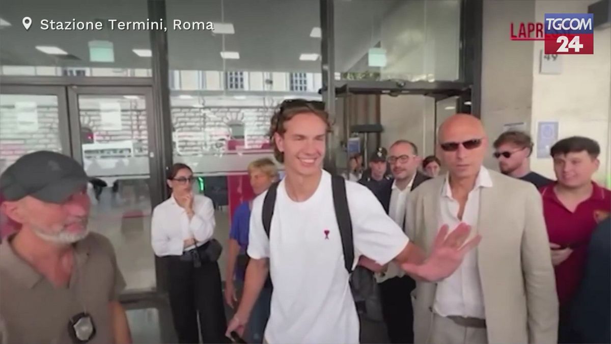 AS Roma, Ghilardi è arrivato nella Capitale: "Contento di essere qui"