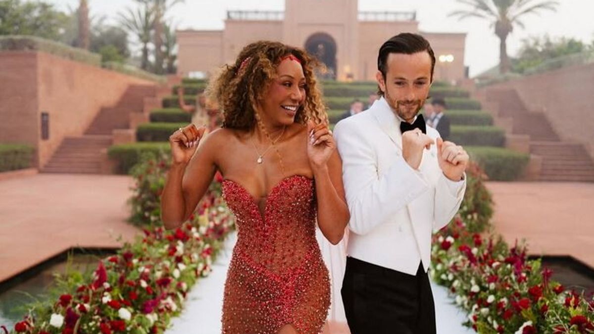 mel b si 232 sposata di nuovo matrimonio bis in marocco