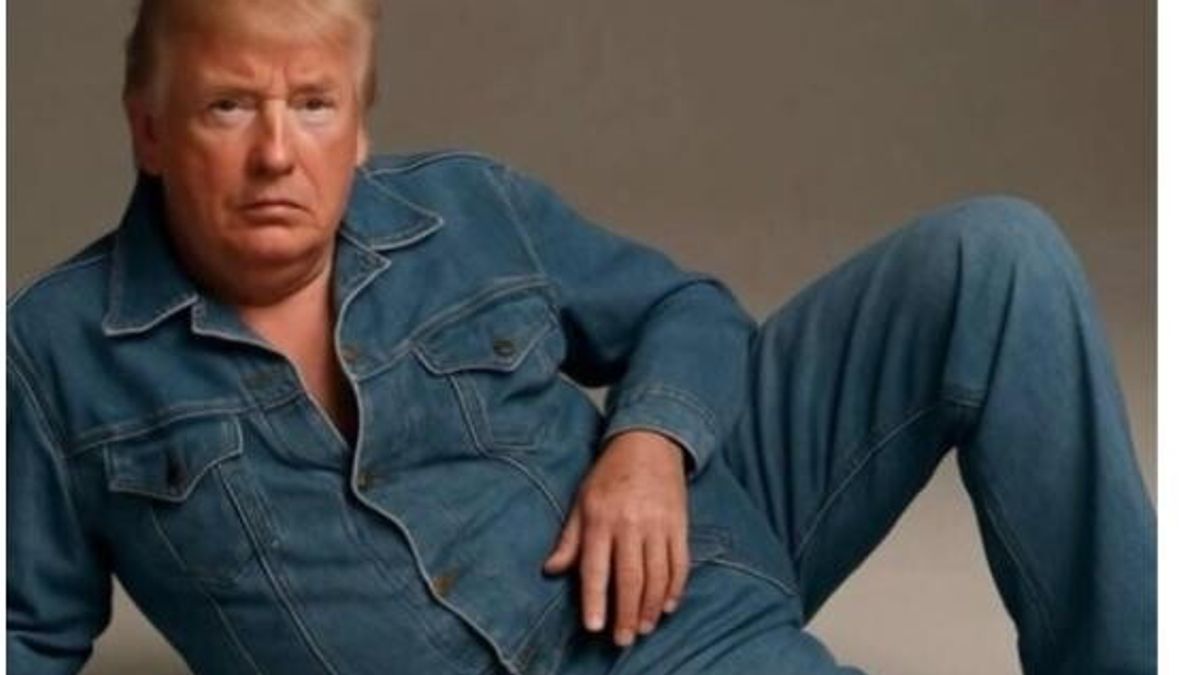 trump sposa lo spot di sidney sweeney il meme 232 virale