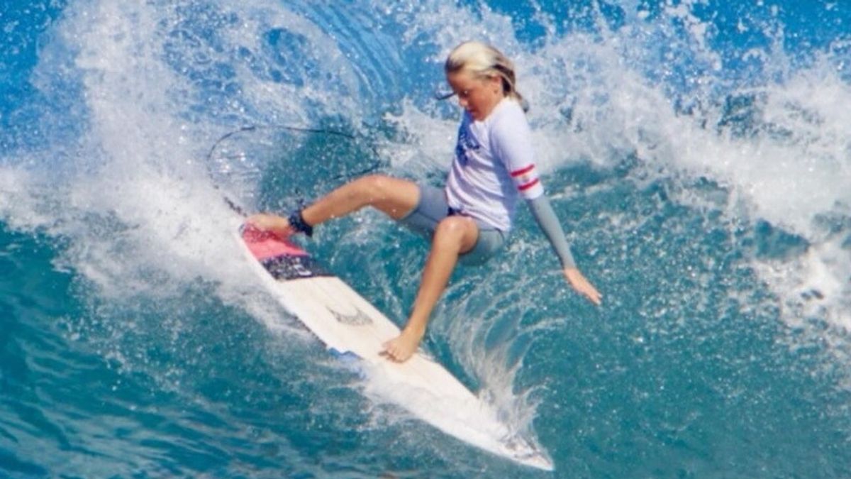 Tahiti, 12 yaşındaki Kelia Surf World Cup'a katılacak